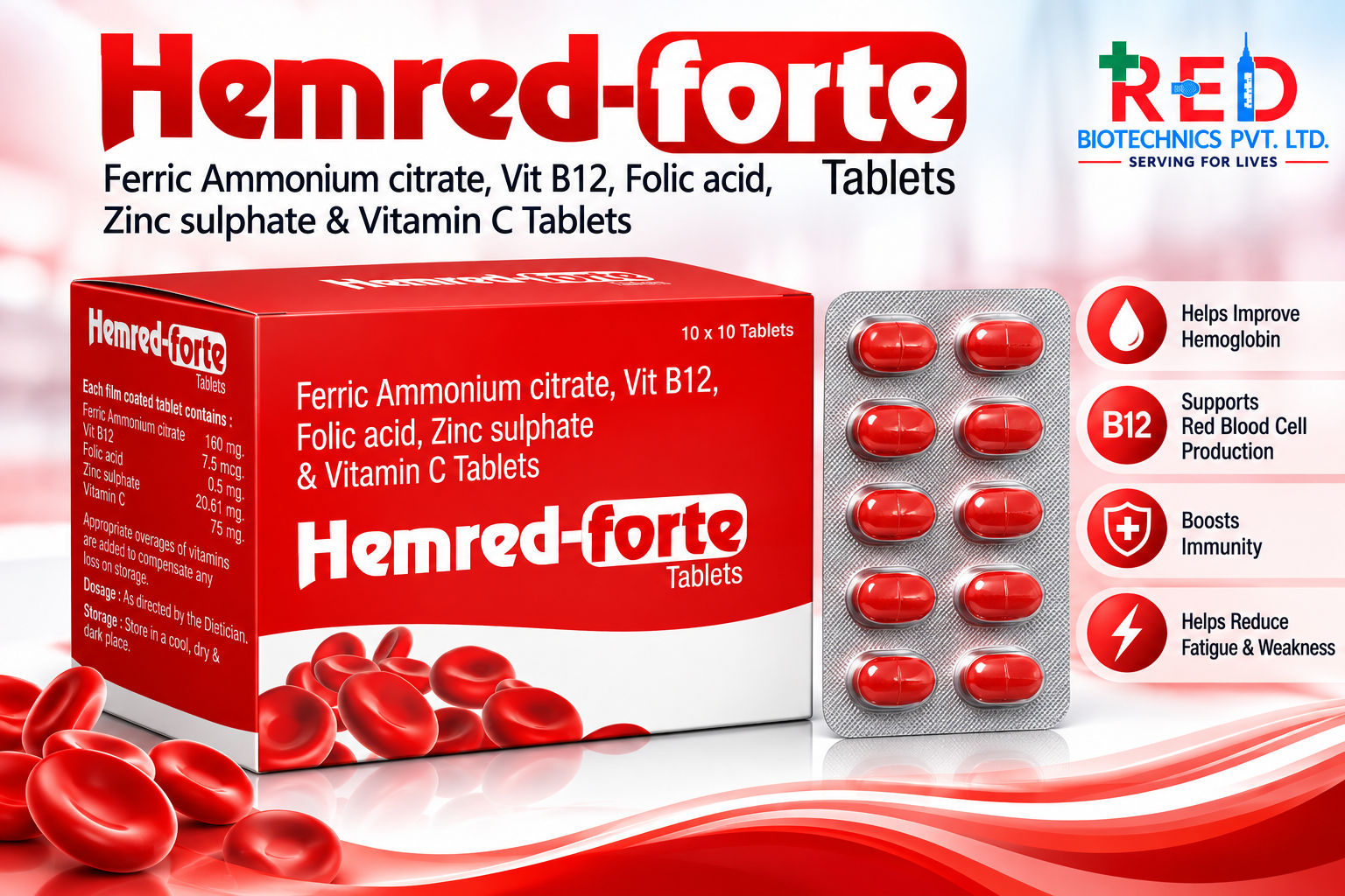 Hemred Forte Tablet